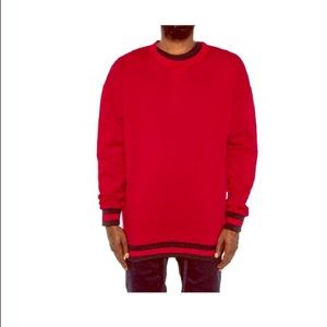 Fleece Tonal Track Sweatshirt